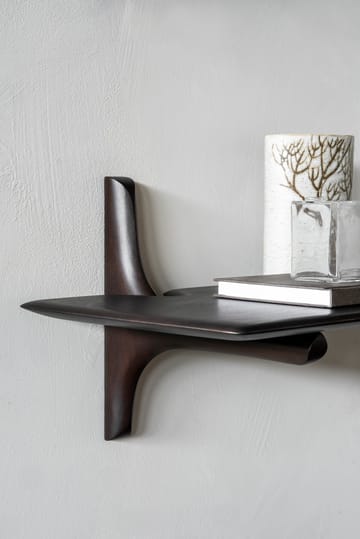 Estantería de pared PI - Caoba dark brown 100 cm - Ethnicraft