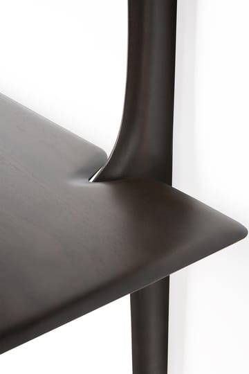Estantería de pared PI - Lackad mahogny-3 estantes-dark brown - Ethnicraft