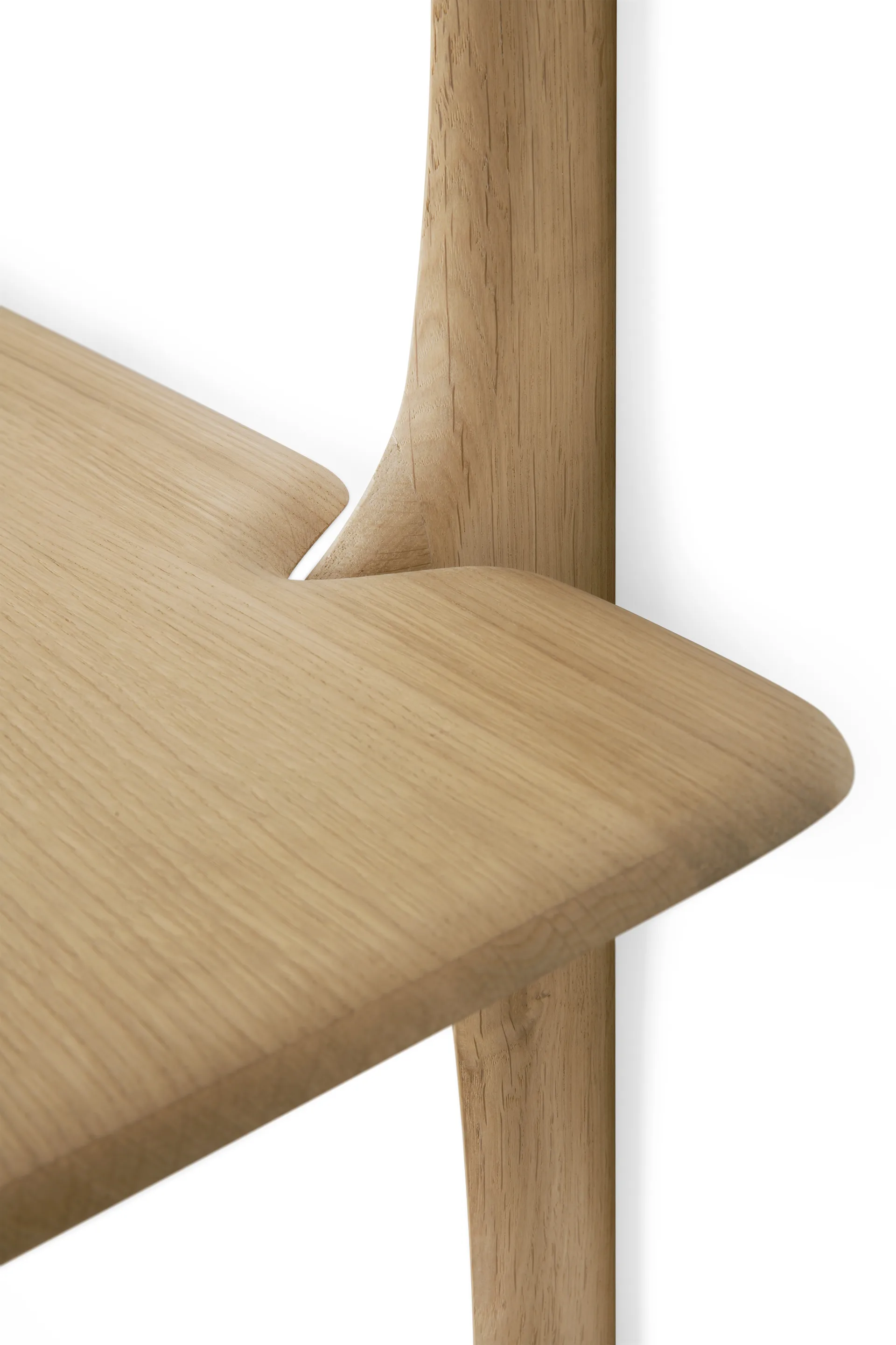 Estantería de pared PI, Roble, 3 baldas Ethnicraft