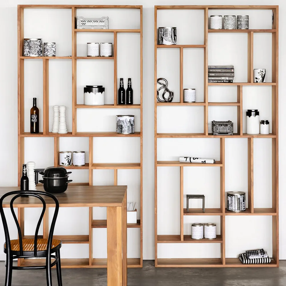 Estantería M Rack grande, Roble aceitado con cera dura Ethnicraft