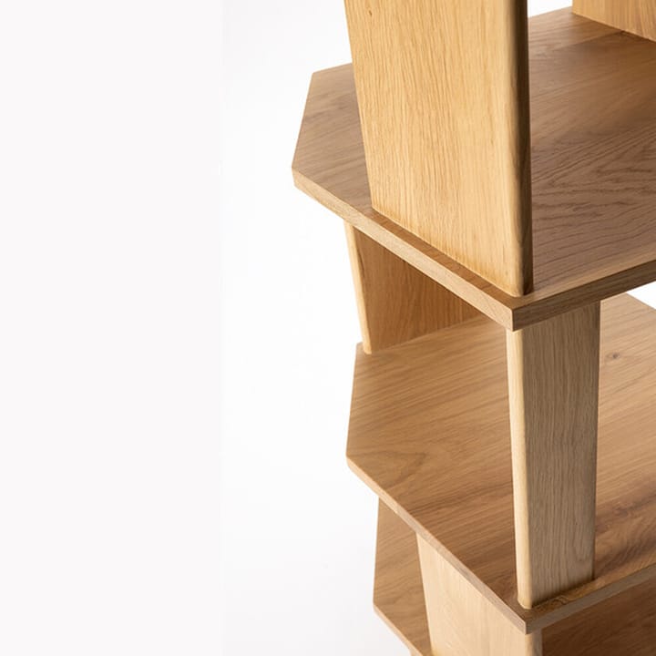 Estantería Stairs Column, Oak wax oil 204x45 cm Ethnicraft