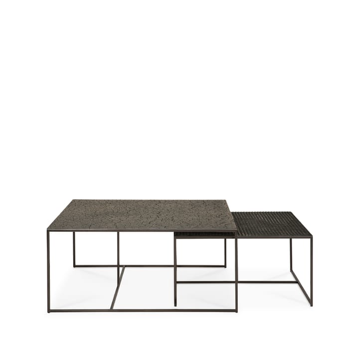 Mesa auxiliar Pentagon 2 piezas - Whisky - Ethnicraft