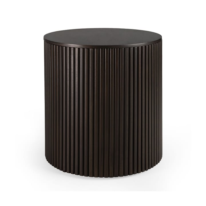 Mesa auxiliar Roller Max - Mahogny dark brown round - Ethnicraft