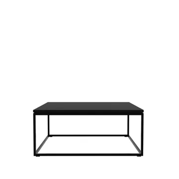 Mesa auxiliar Thin 70x70 cm - Roble negro-Metal - Ethnicraft