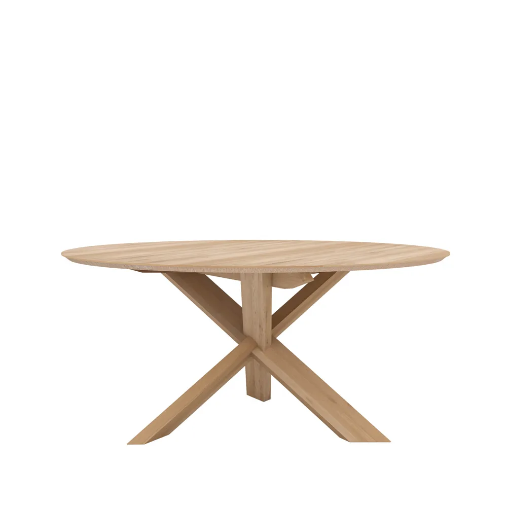 Mesa Circle, Roble lacado ø163 cm Ethnicraft