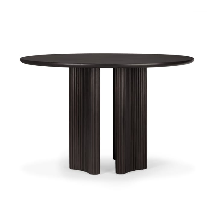 Mesa comedor Roller Max Ø150 cm, Caoba teñida en marrón oscuro Ethnicraft