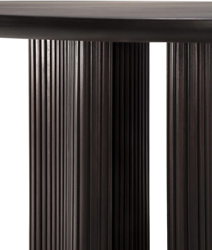 Mesa comedor Roller Max Ø150 cm, Caoba teñida en marrón oscuro Ethnicraft