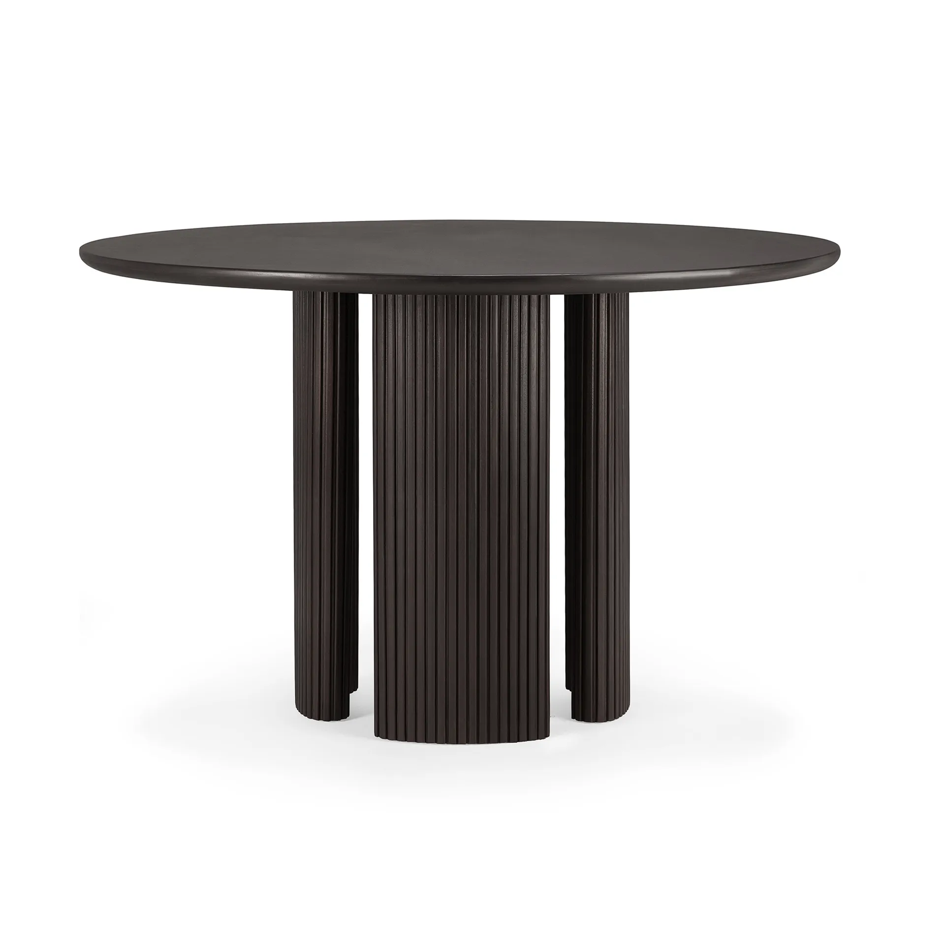 Mesa comedor Roller Max, Caoba teñida en marrón oscuro Ethnicraft