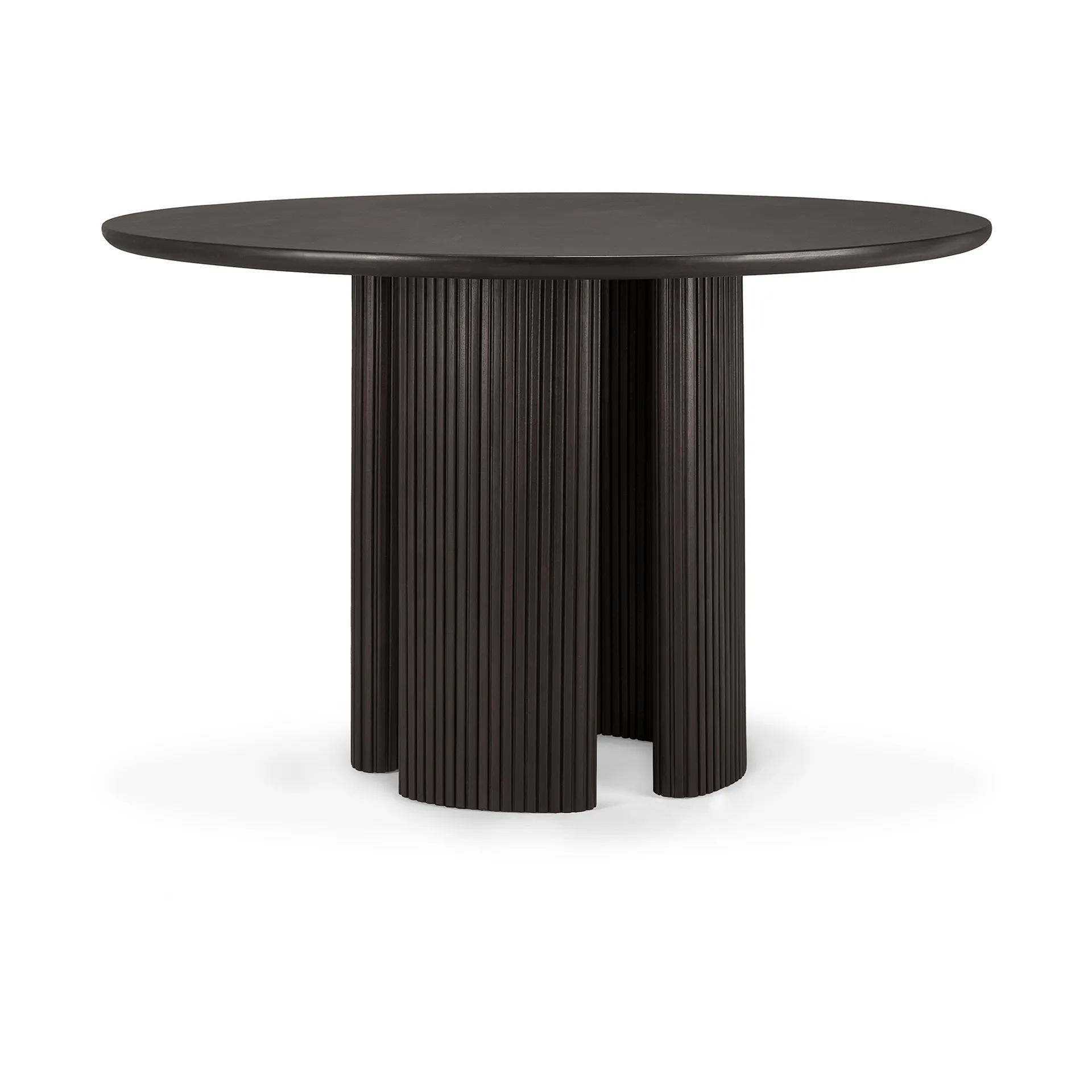 Mesa comedor Roller Max, Caoba teñida en marrón oscuro Ethnicraft