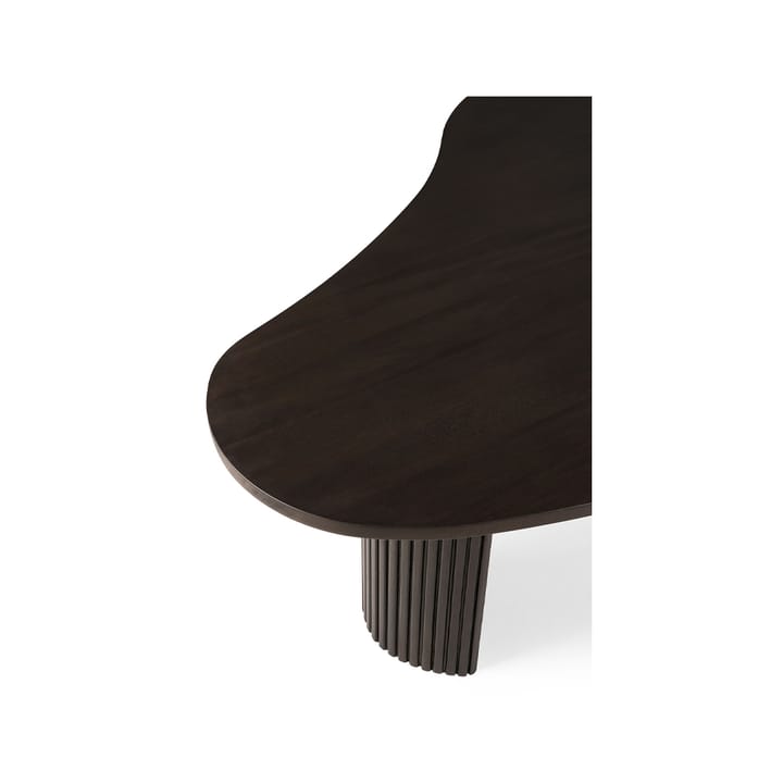Mesa de centro Boomerang, Mahogny dark brown 125x75 cm Ethnicraft