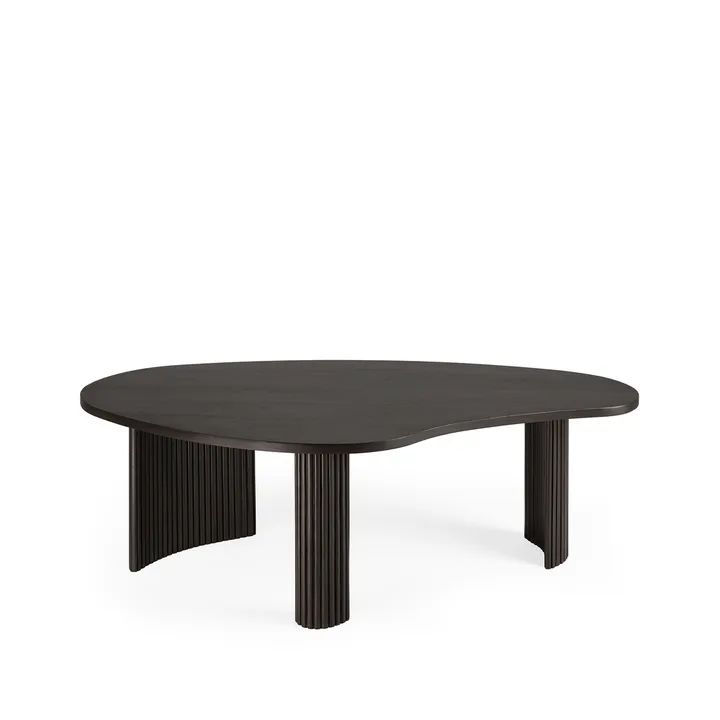 Mesa de centro Boomerang - Mahogny dark brown 126x74x40 cm - Ethnicraft