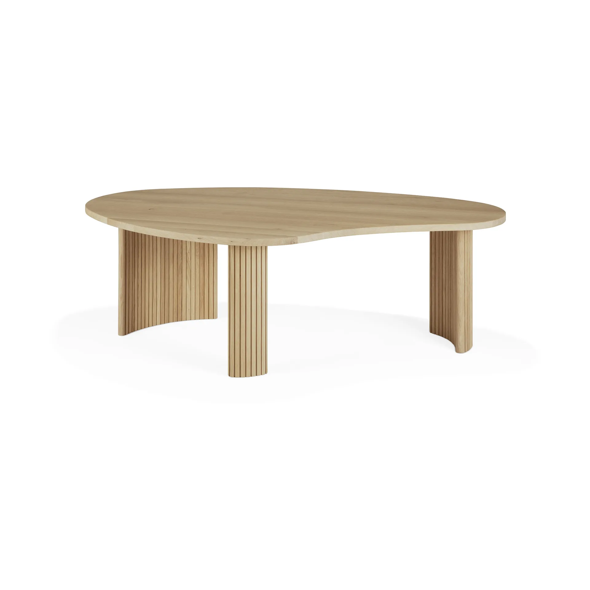 Mesa de centro Boomerang, Oak, 126x74 cm Ethnicraft