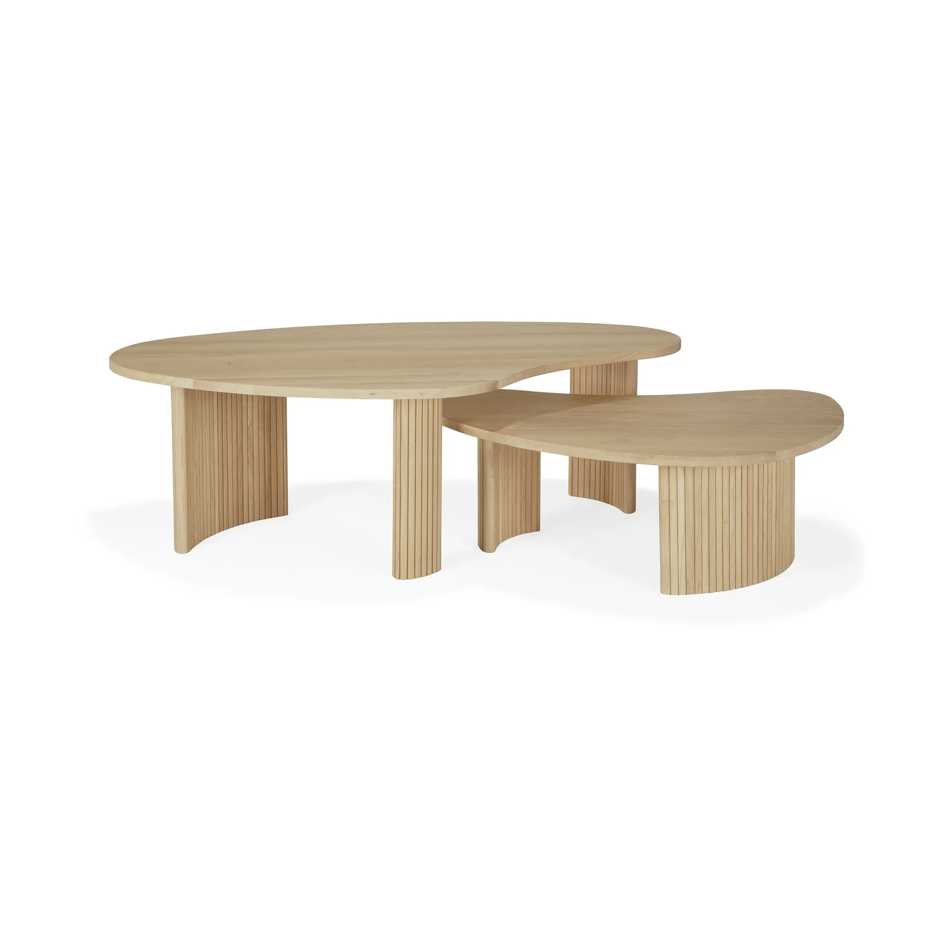 Mesa de centro Boomerang, Oak, 126x74 cm Ethnicraft