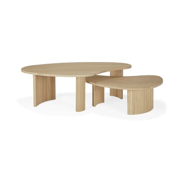 Mesa de centro Boomerang - Oak, 126x74 cm - Ethnicraft
