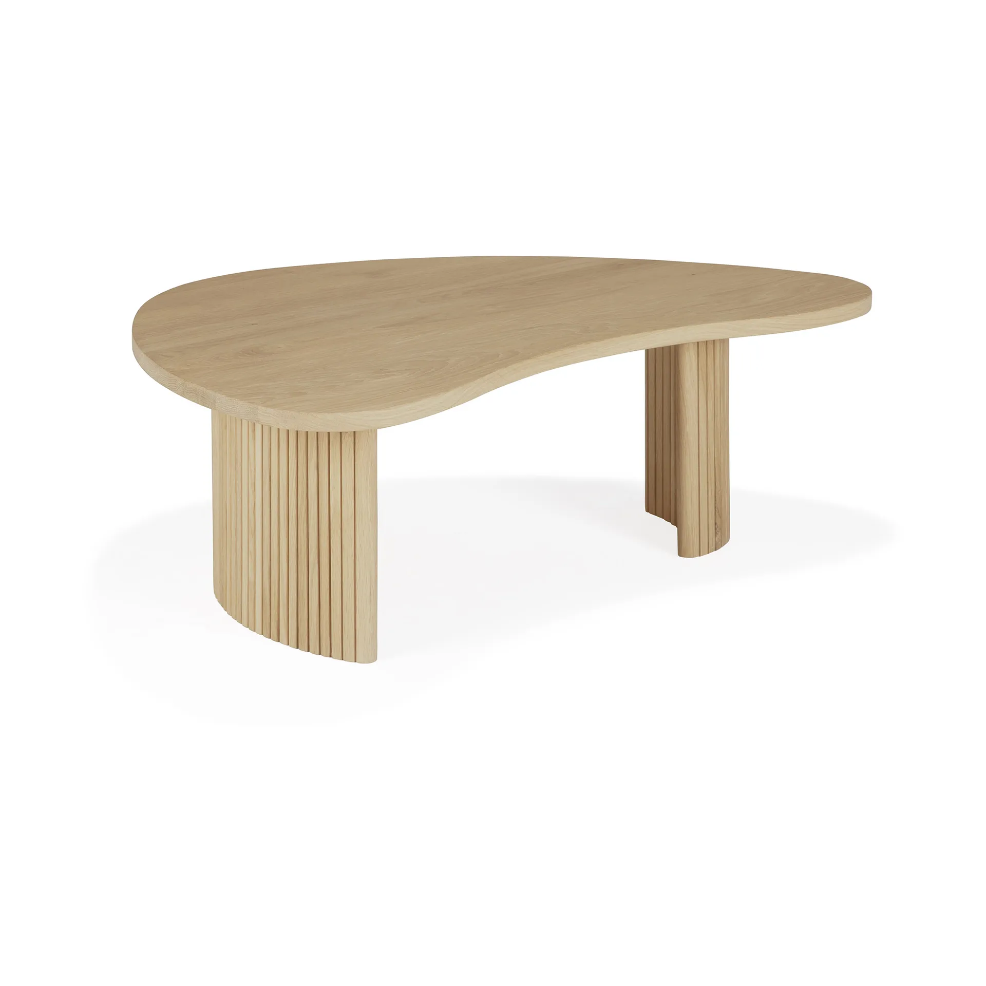 Mesa de centro Boomerang, Oak, 90x61 cm Ethnicraft
