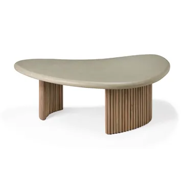 Mesa de centro Boomerang - Teak, 90x61 cm - Ethnicraft