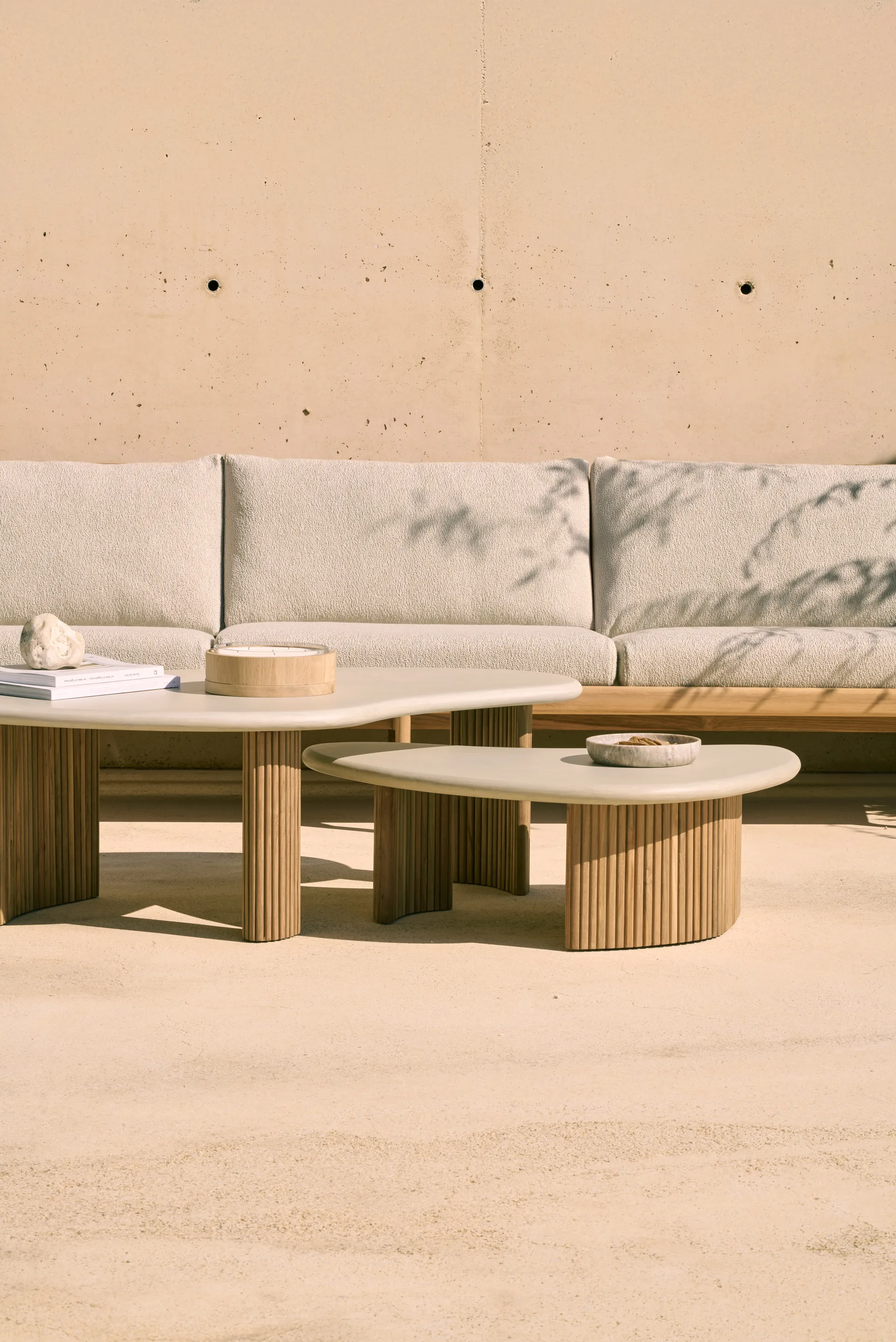 Mesa de centro Boomerang, Teak, 90x61 cm Ethnicraft