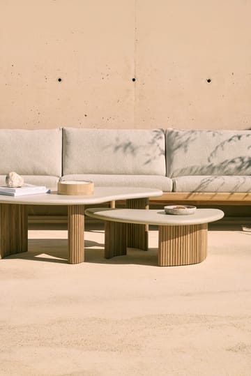 Mesa de centro Boomerang - Teak, 90x61 cm - Ethnicraft