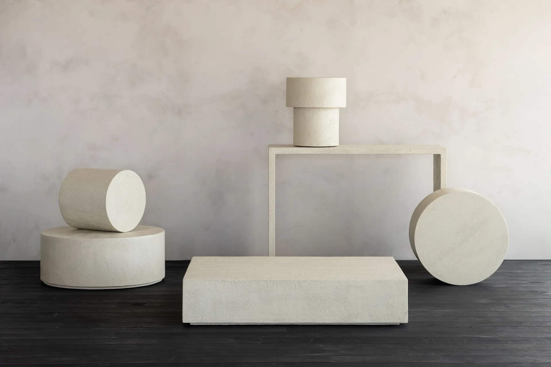 Mesa de centro Elements, Off white, 120x90 cm Ethnicraft