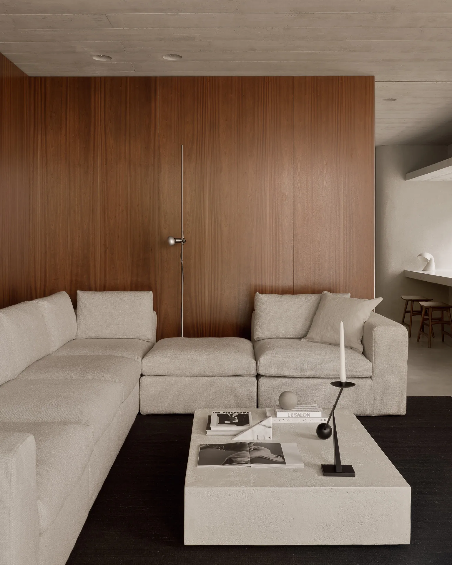 Mesa de centro Elements, Off white, 120x90 cm Ethnicraft