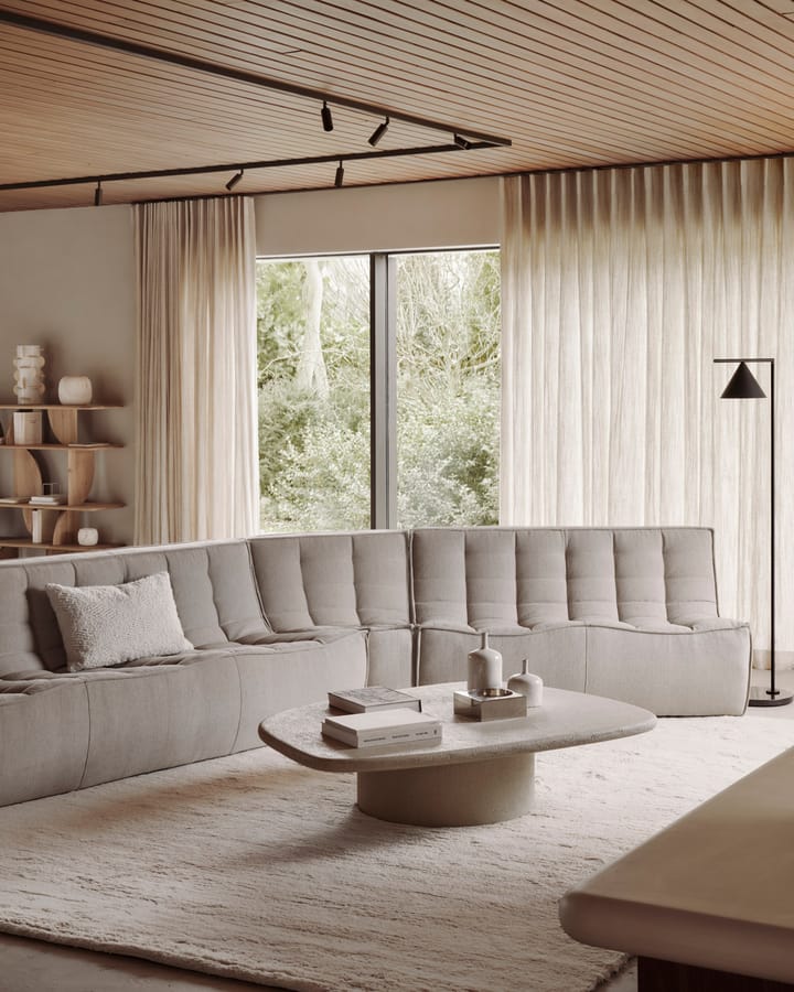 Mesa de centro Elements, Off white, 134x96 cm Ethnicraft