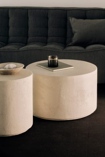 Mesa de centro Elements - Off white, Ø60 cm - Ethnicraft