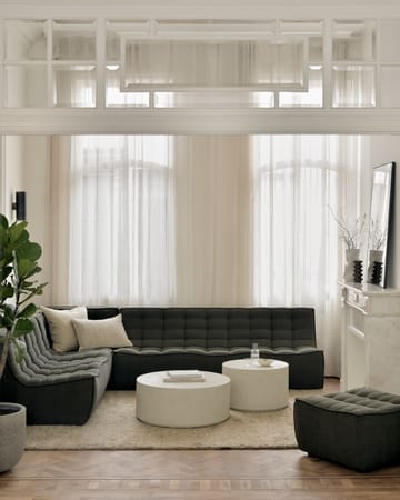 Mesa de centro Elements - Off white, Ø80 cm - Ethnicraft