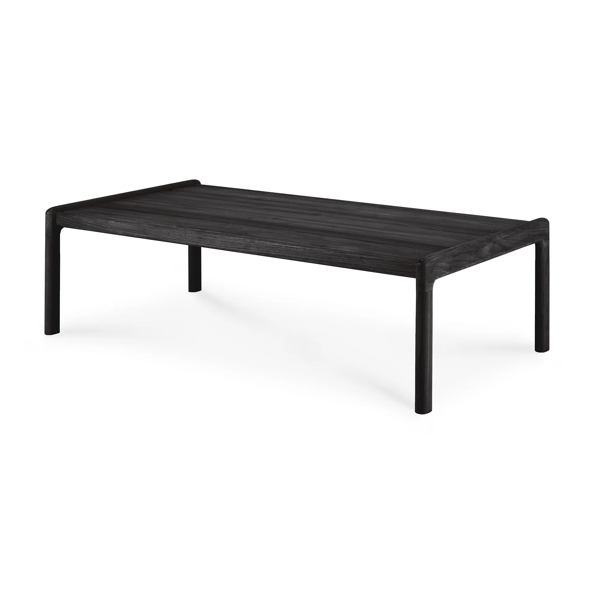 Mesa de centro Jack lacado teca lacado negro, 120 x 65 cm Ethnicraft