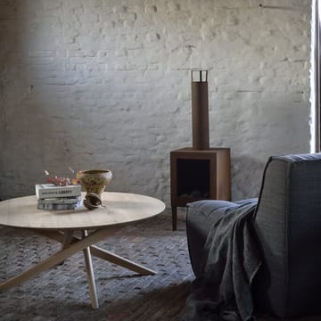 Mesa de centro Mikado Ø100 cm - Oak wax oil round - Ethnicraft