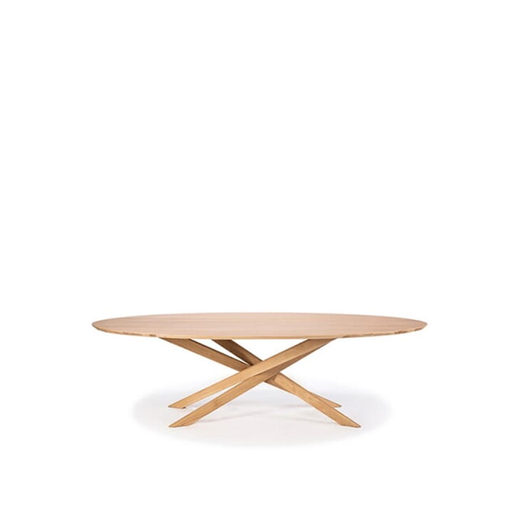 Mesa de centro Mikado  ovalada - Oak wax oil oval - Ethnicraft