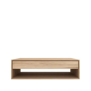 Mesa de centro Nordic - Roble aceitado 1 cajón 120x70 cm - Ethnicraft