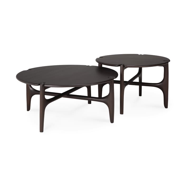 Mesa de centro PI Ø65 cm, Lackad mahogny Ethnicraft