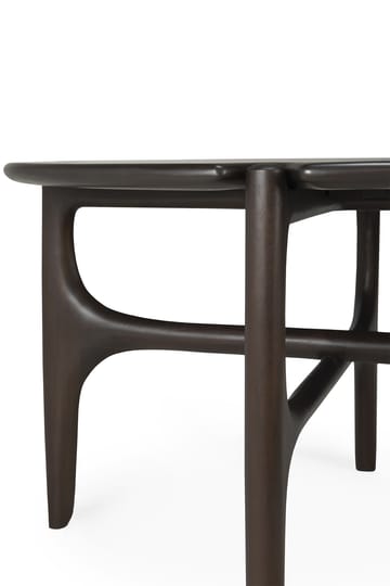 Mesa de centro PI Ø65 cm - Lackad mahogny - Ethnicraft
