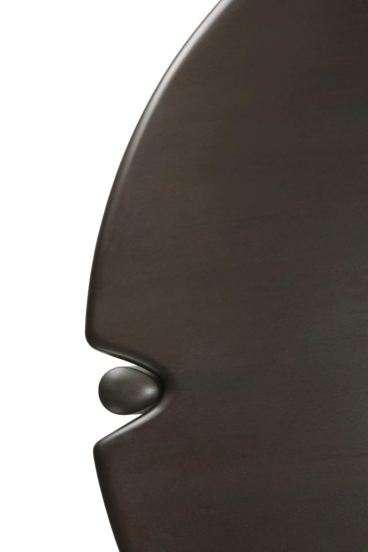 Mesa de centro PI Ø65 cm, Lackad mahogny Ethnicraft