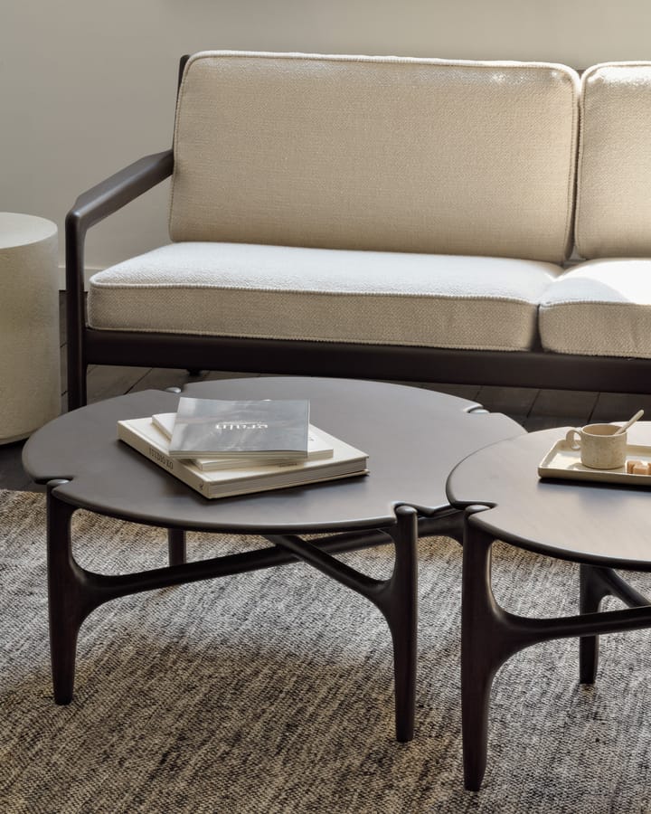 Mesa de centro PI Ø65 cm, Lackad mahogny Ethnicraft