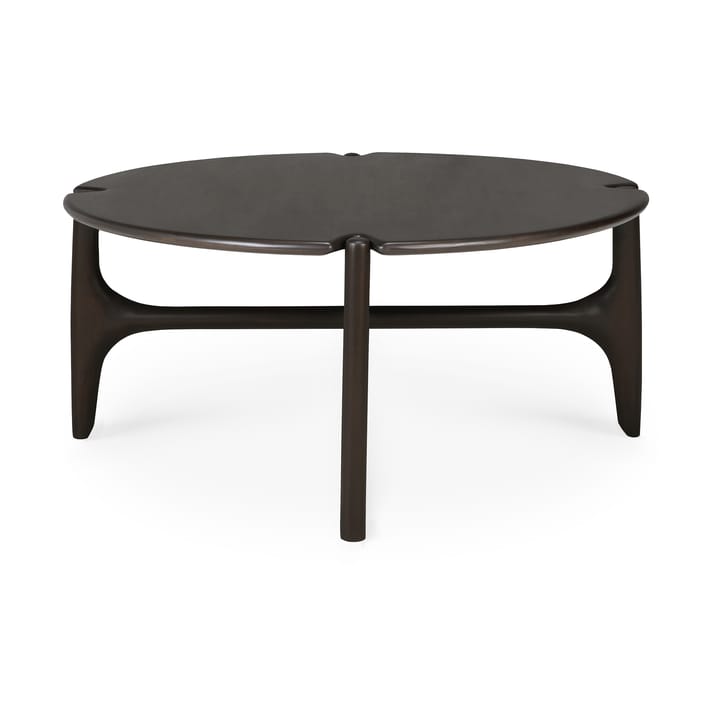 Mesa de centro PI Ø80 cm, Lackad mahogny Ethnicraft