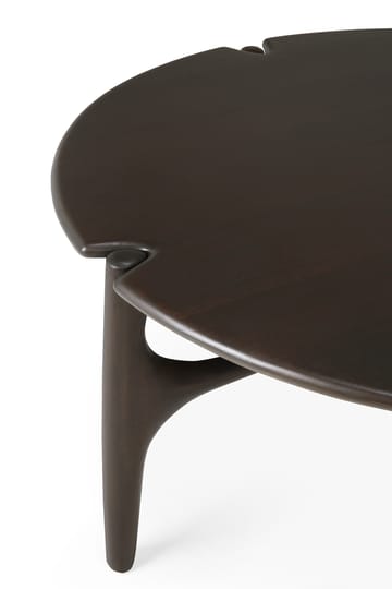 Mesa de centro PI Ø80 cm - Lackad mahogny - Ethnicraft