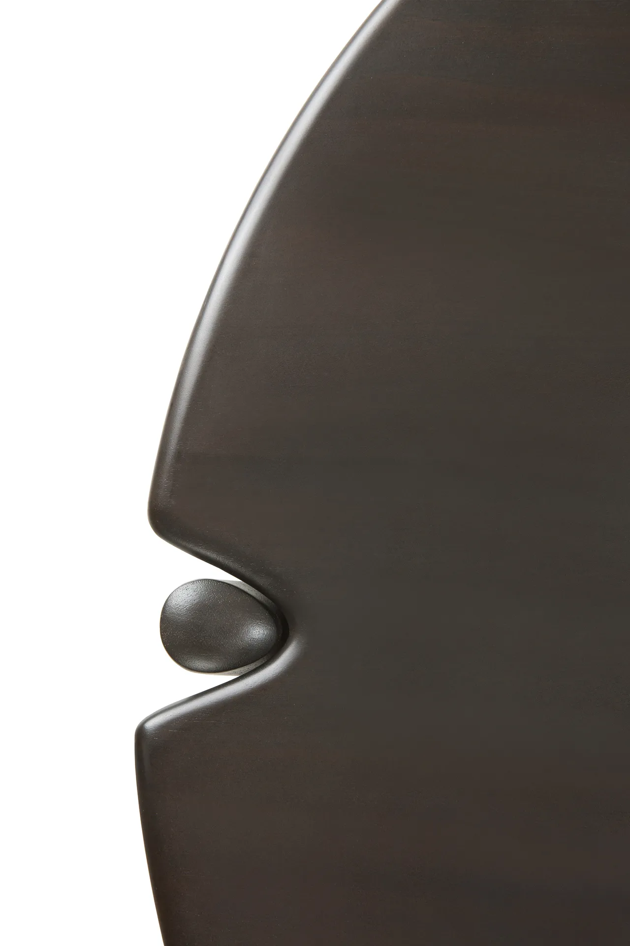 Mesa de centro PI Ø80 cm, Lackad mahogny Ethnicraft