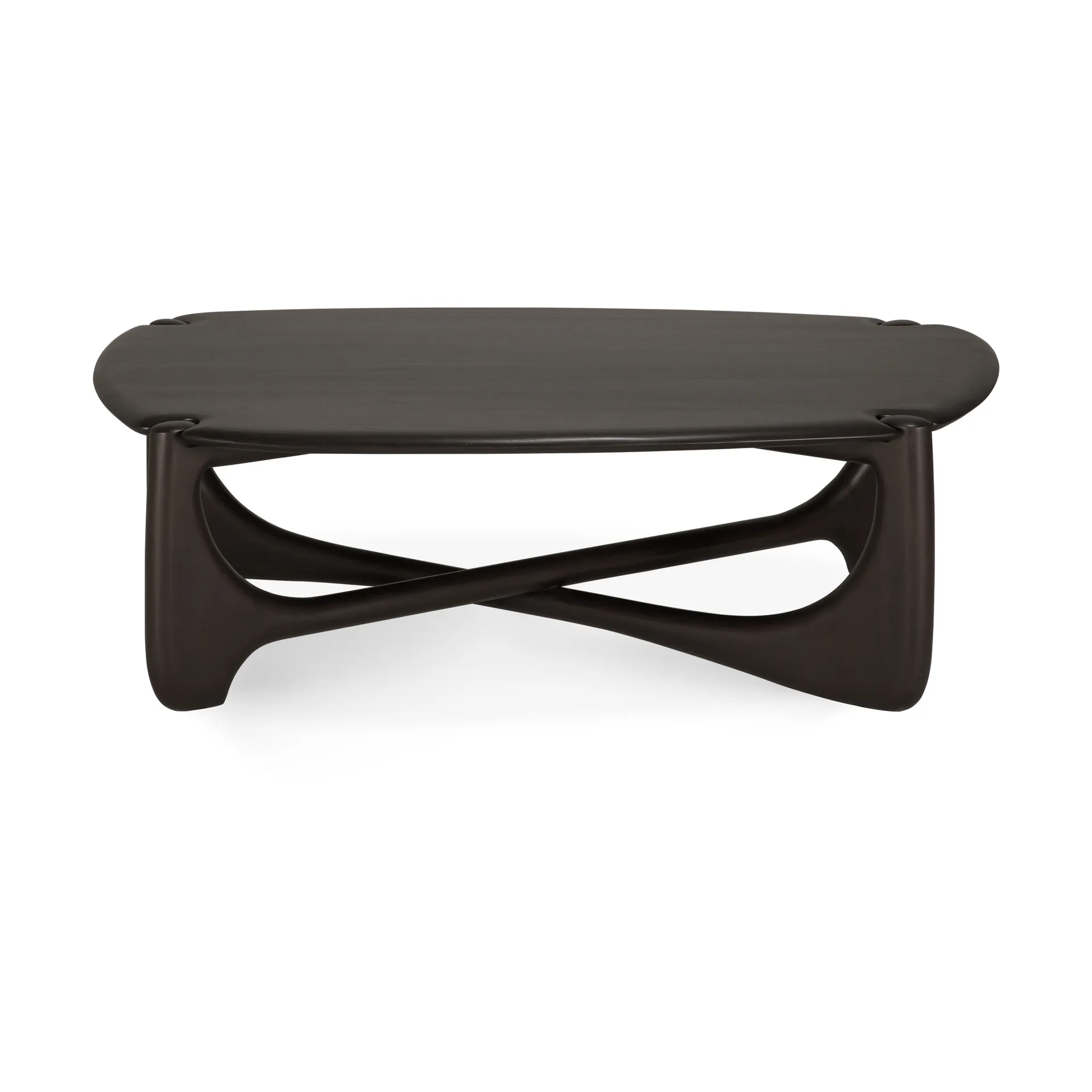 Mesa de centro PI , Dark brown mahogny, 134×97 cm Ethnicraft