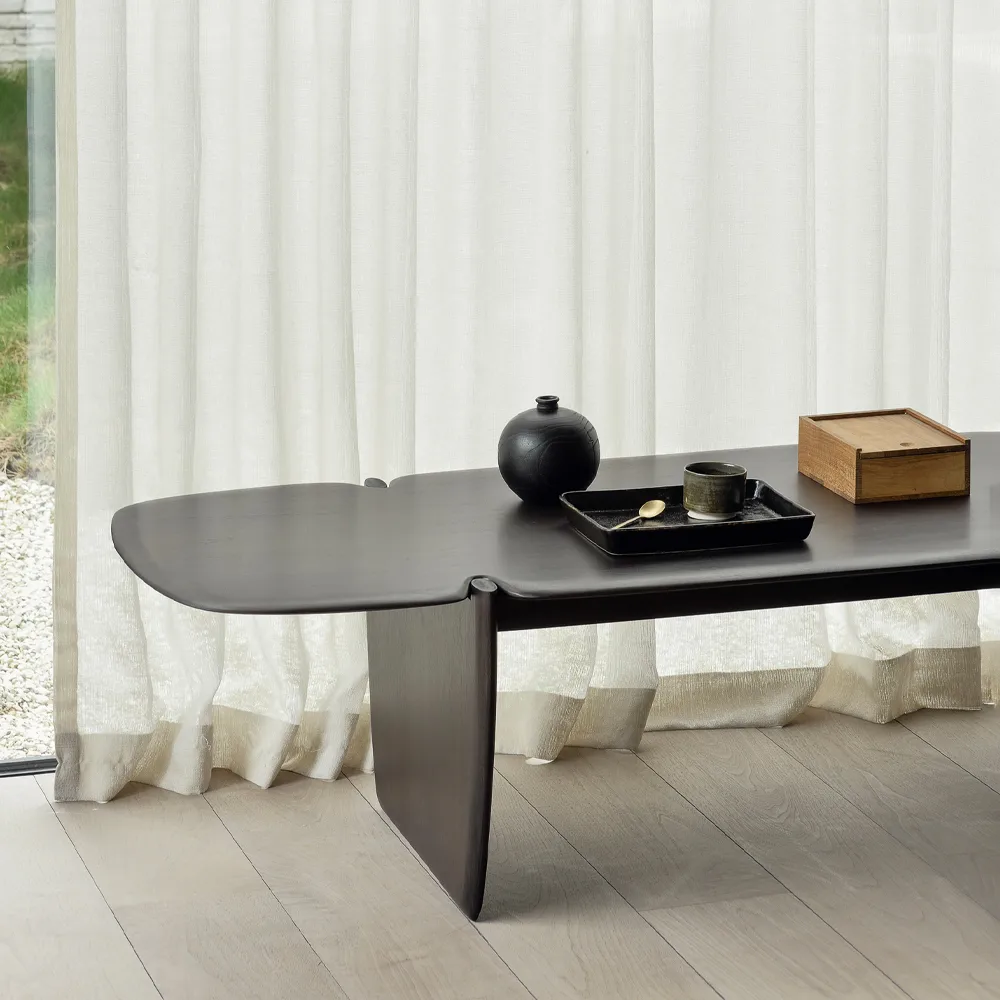 Mesa de centro PI, Mahogny dark brown Ethnicraft