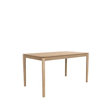 Mesa de comedor Bok 140x80 cm - Roble aceitado con cera dura - Ethnicraft
