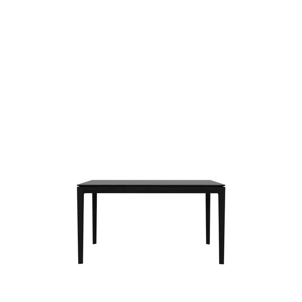Mesa de comedor Bok 140x80 cm, Roble teñido negro Ethnicraft