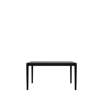 Mesa de comedor Bok 140x80 cm - Roble teñido negro - Ethnicraft