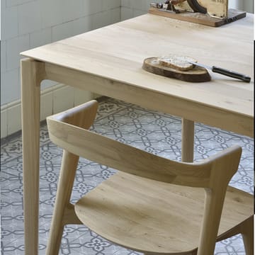 Mesa de comedor Bok 140x80 cm - Roble teñido negro - Ethnicraft