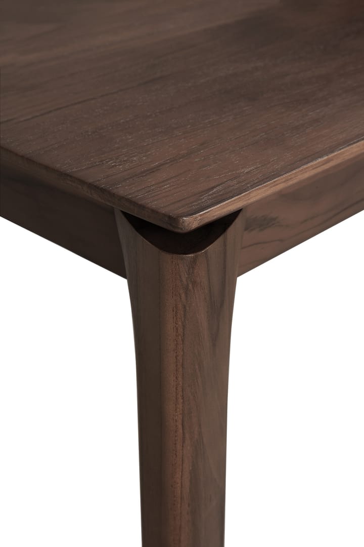 Mesa de comedor Bok 160x80 cm, Lackad teak brown Ethnicraft