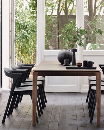 Mesa de comedor Bok 160x80 cm - Lackad teak brown - Ethnicraft