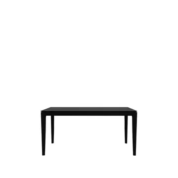 Mesa de comedor Bok 160x80 cm - Roble teñido negro - Ethnicraft