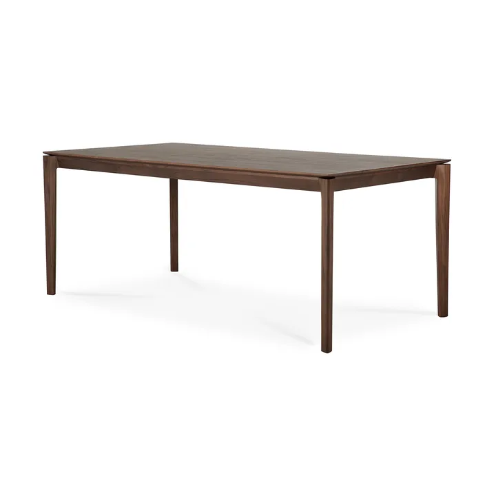Mesa de comedor Bok 180x90 cm - Lacado teak brown - Ethnicraft