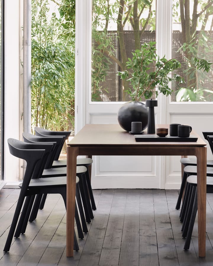 Mesa de comedor Bok 180x90 cm, Lackad teak brown Ethnicraft