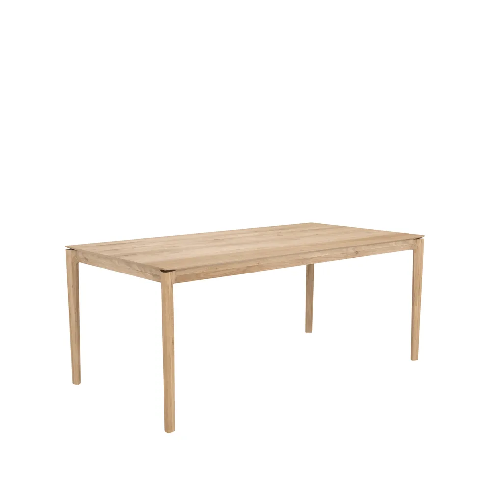 Mesa de comedor Bok 180x90 cm, Roble con aceite duro encerado Ethnicraft